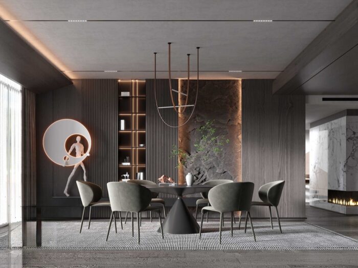 20 full scene dining room 3d models 3dsbox vol110 (1)