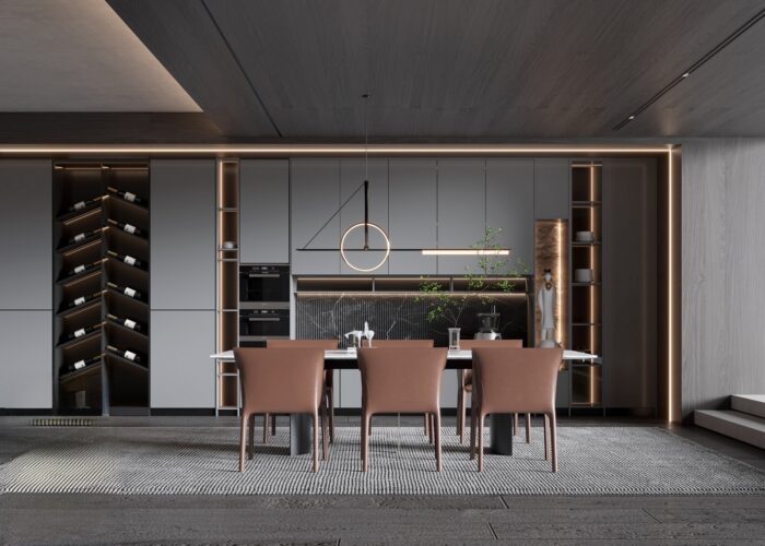 20 full scene dining room 3d models 3dsbox vol111 (2)