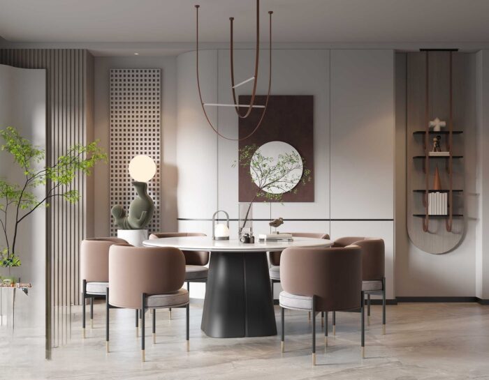 20 full scene dining room 3d models 3dsbox vol111 (8)