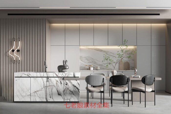 20 full scene dining room 3d models 3dsbox vol112 (20)