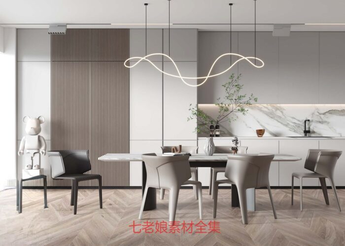 20 full scene dining room 3d models 3dsbox vol112 (21)
