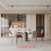 20 full scene dining room 3d models 3dsbox vol112 (5)