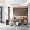 29 Full-Scene Tea Room 3D Models Pro 3dsbox-vol.123