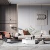 30 Full-Scene Modern Living Room 3D Models | 3dsbox Vol. 117