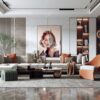 30 Full-Scene Modern Living Room 3D Models | 3dsbox Vol. 117