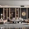 30 Full-Scene Modern Living Room 3D Models | 3dsbox Vol. 117