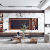 30 Full-Scene Modern Living Room 3D Models | 3dsbox Vol. 117