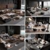 33 Living Room Sets 3D Models Pro - 3dsbox Vol.124