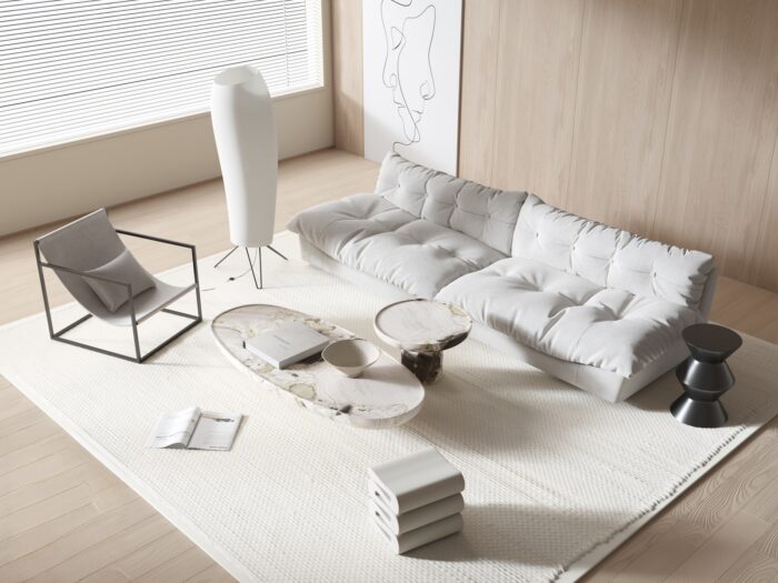 33 Living Room Sets 3D Models Pro - 3dsbox Vol.124