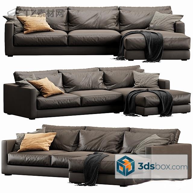 Modern Sofa 3d Model Free