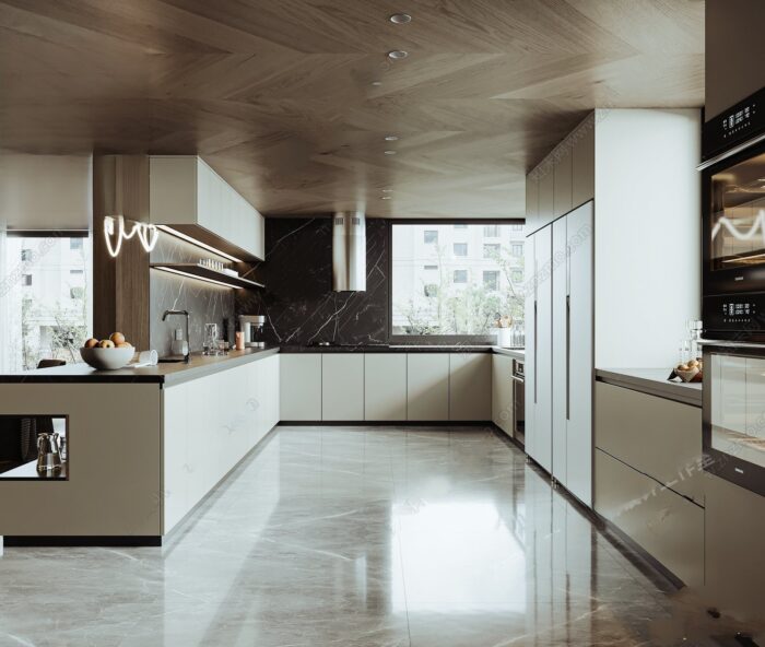 38 Modern Kitchen Interior Design 3D Model - Vol.126 | 3DSBox