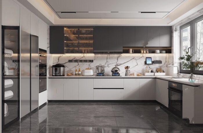38 Modern Kitchen Interior Design 3D Model - Vol.126 | 3DSBox