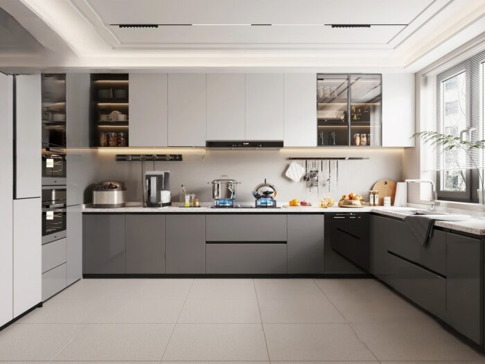 38 Modern Kitchen Interior Design 3D Model - Vol.126 | 3DSBox