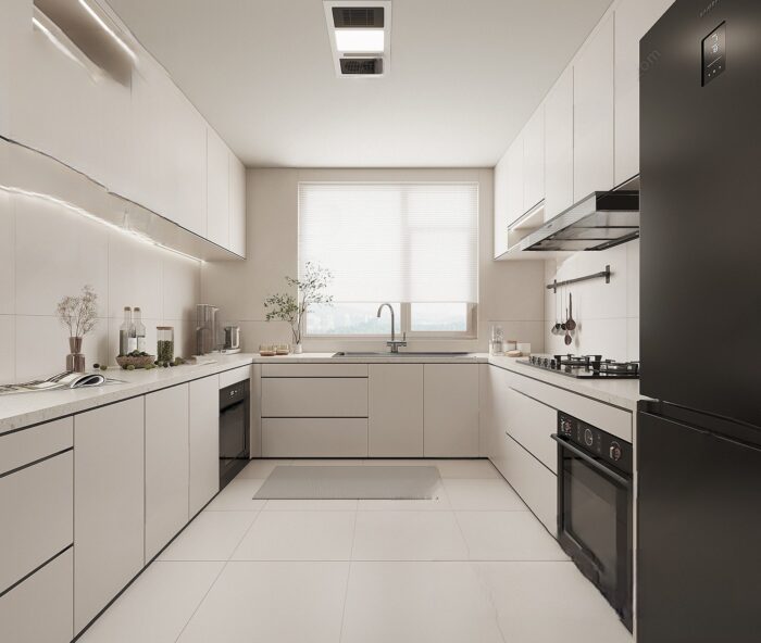38 Modern Kitchen Interior Design 3D Model - Vol.126 | 3DSBox