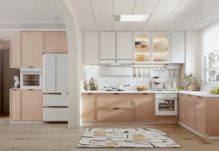 38 Modern Kitchen Interior Design 3D Model - Vol.126 | 3DSBox