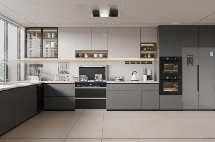 40 Modern Kitchen Interior Design 3D Model - Vol.127 | 3DSBox