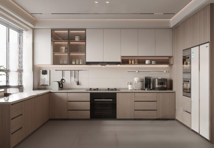 40 Modern Kitchen Interior Design 3D Model - Vol.127 | 3DSBox