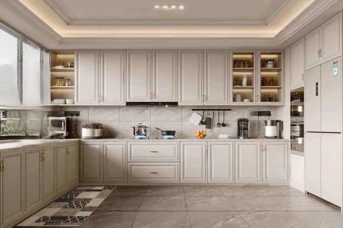 40 Modern Kitchen Interior Design 3D Model - Vol.127 | 3DSBox