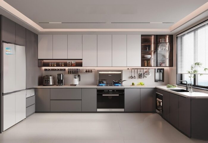 40 Modern Kitchen Interior Design 3D Model - Vol.127 | 3DSBox