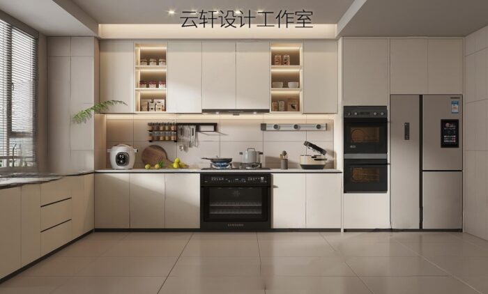 40 Modern Kitchen Interior Design 3D Model - Vol.127 | 3DSBox
