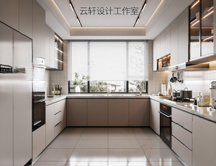 40 Modern Kitchen Interior Design 3D Model - Vol.127 | 3DSBox