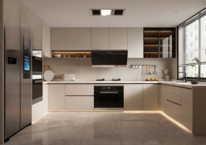 40 Modern Kitchen Interior Design 3D Model - Vol.127 | 3DSBox