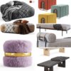 92 Modern Stools & Benches 3dsbox Models - Vol.118