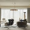 Eclectic Living Room Interior 3D Model For Download-3ds Max & Corona