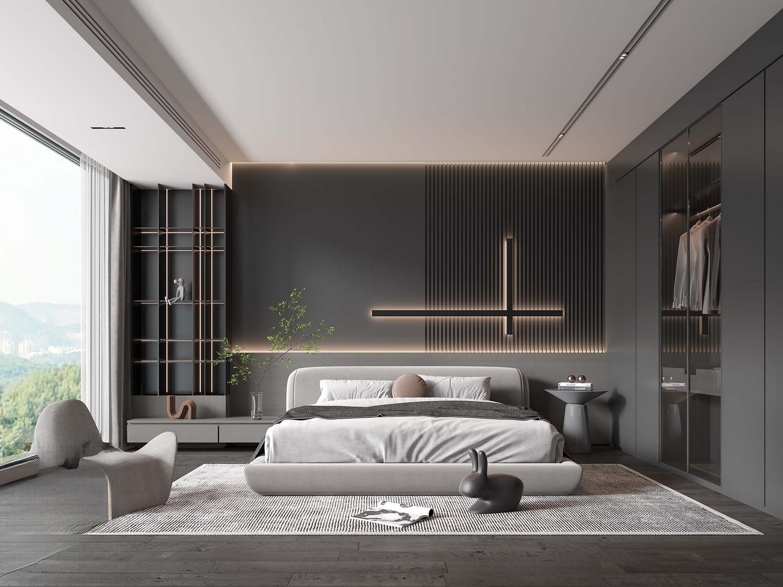 full scene bedroom 3d models (10)