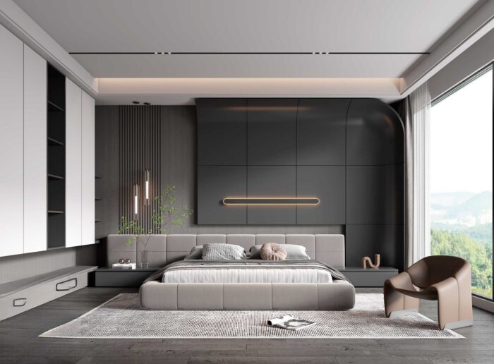 full scene bedroom 3d models (11)