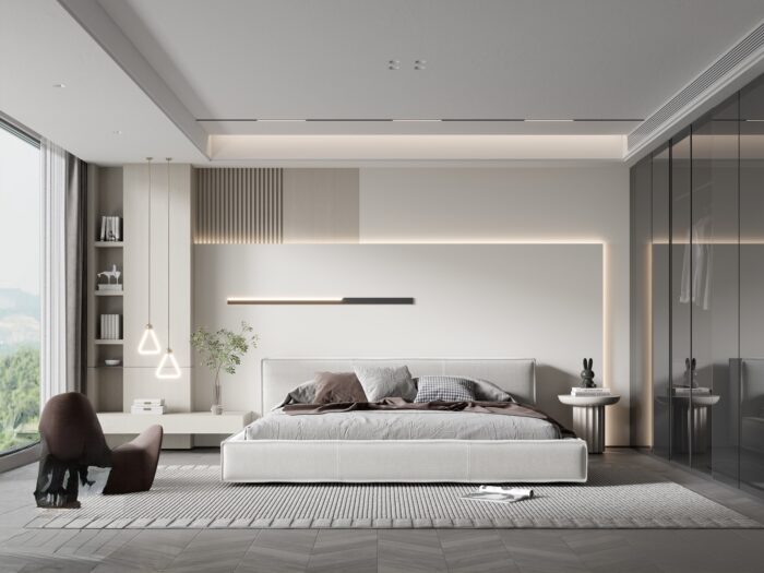 full scene bedroom 3d models (16)