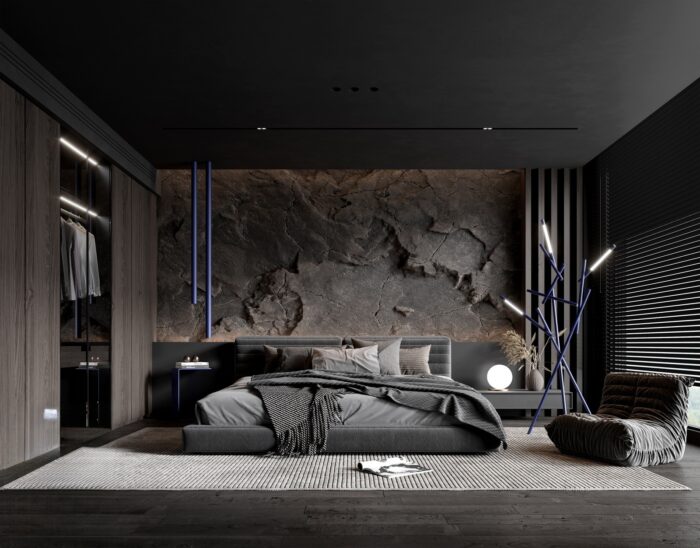 full scene bedroom 3d models (2)