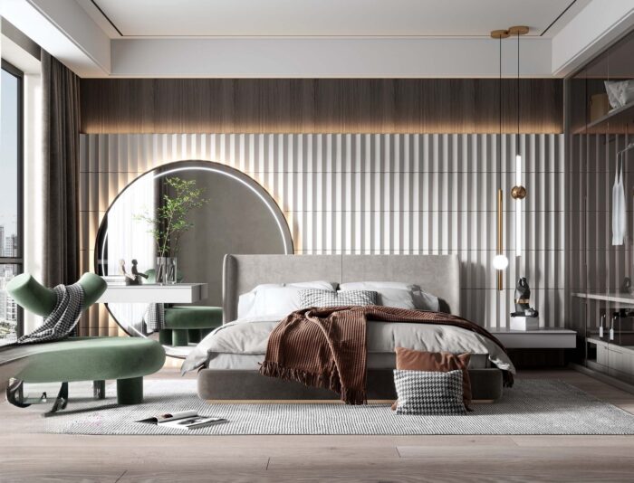 full scene bedroom 3d models (35)