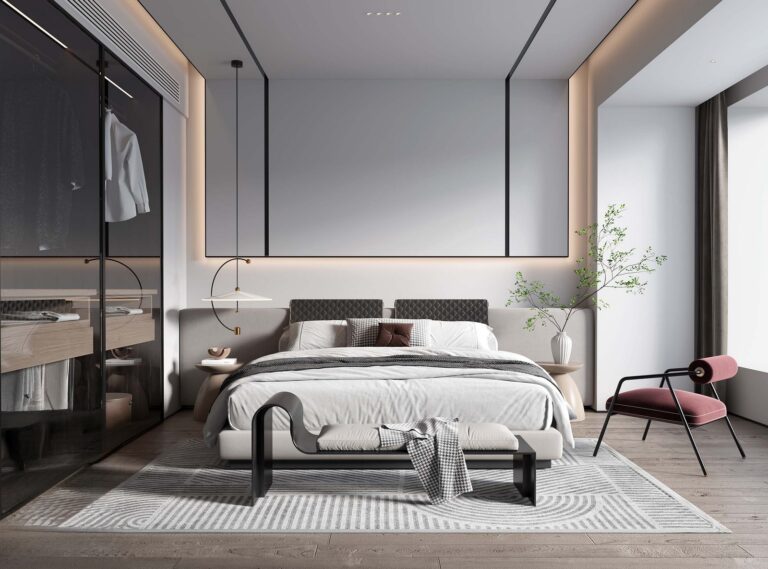 full scene bedroom 3d models (41)
