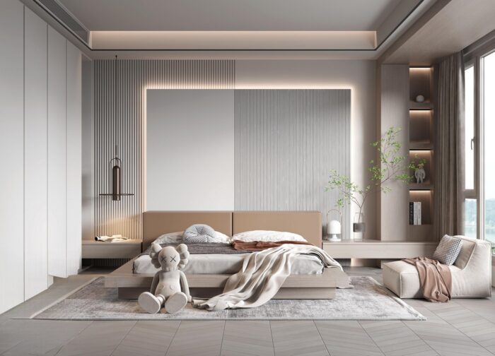 full scene bedroom 3d models (44)