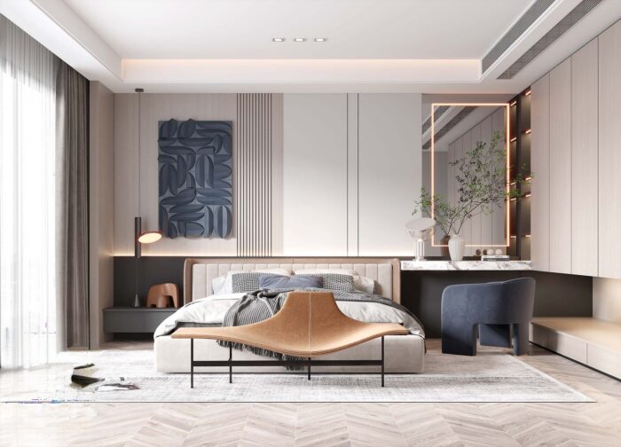 full scene bedroom 3d models (48)