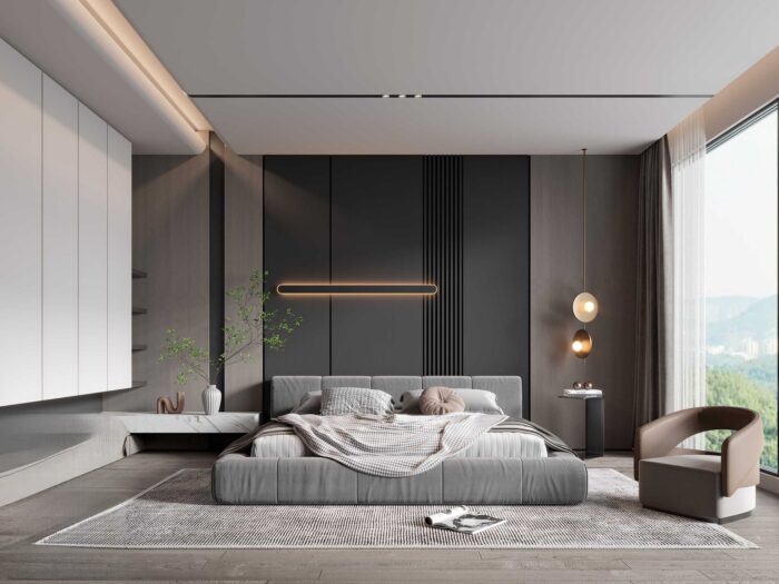 full scene bedroom 3d models (50)