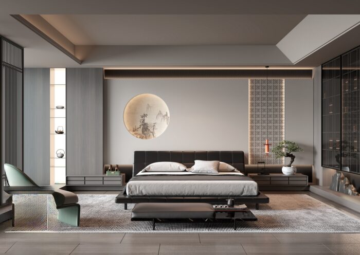full scene bedroom 3d models (51)