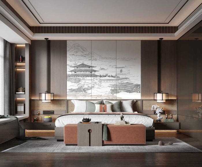 full scene bedroom 3d models (61)