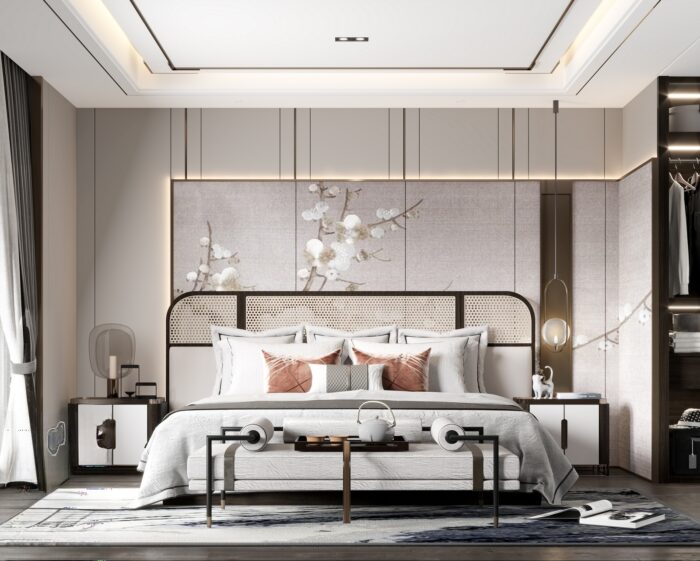 full scene bedroom 3d models (65)