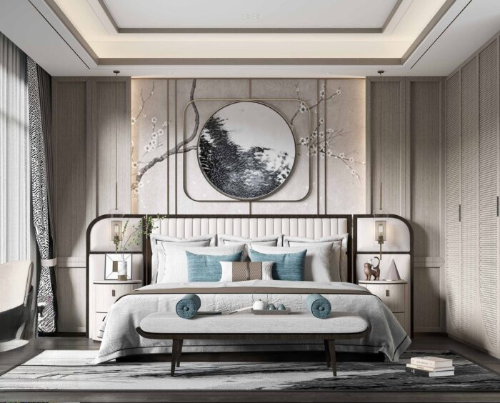 full scene bedroom 3d models (68)