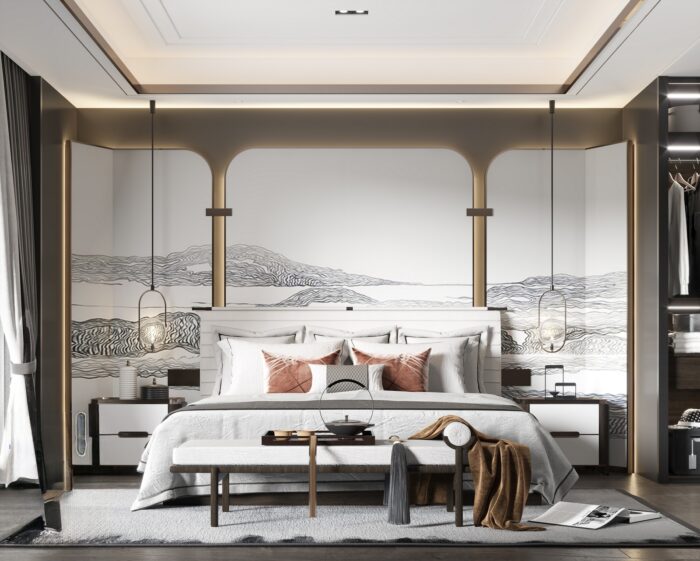 full scene bedroom 3d models (73)