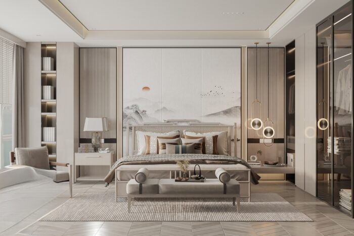 full scene bedroom 3d models (74)