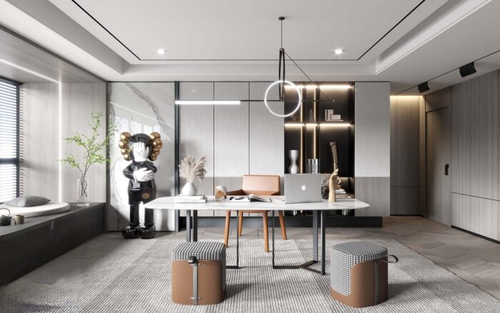 25 Full Scene Home Office 3D Models Pro 3dsbox-vol.120