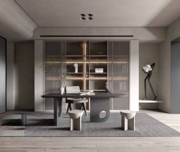 25 Full-Scene Home Office 3D Models Pro 3dsbox-vol.121
