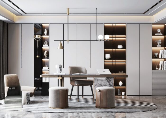 25 Full-Scene Home Office 3D Models Pro 3dsbox-vol.121