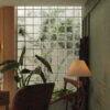 Mid-Century Modern Double-Height Living Room & Zen Courtyard. 3ds Max - Corona
