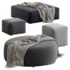 92 Modern Stools & Benches 3dsbox Models - Vol.118