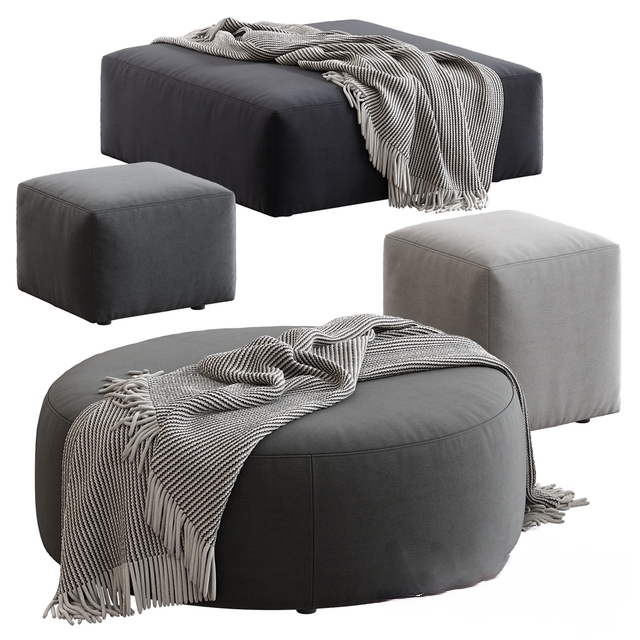 92 Modern Stools & Benches 3dsbox Models - Vol.118