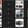 92 Modern Stools & Benches 3dsbox Models - Vol.118